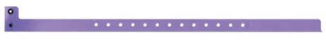 Lavender 1/2" Plastic Wristband main image